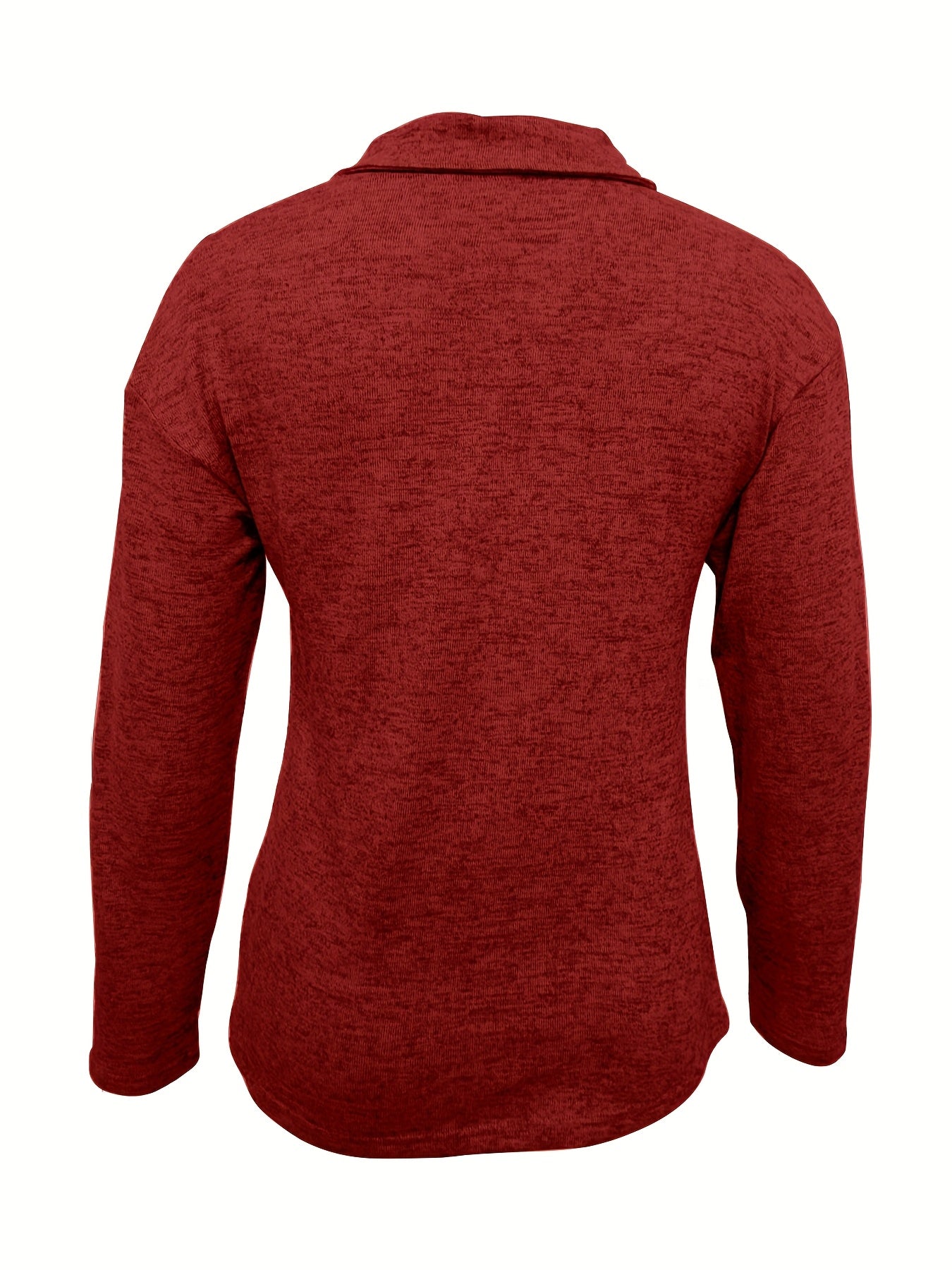 Lovas | Zachte halfzip met kraag