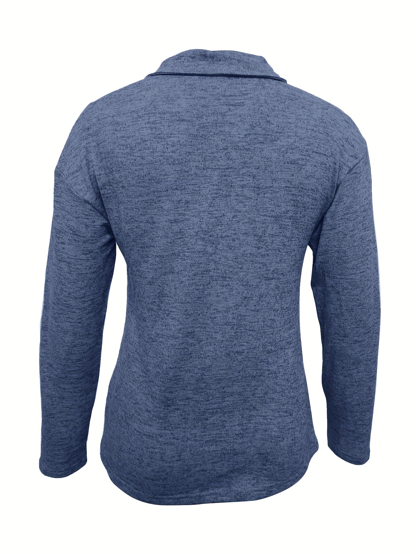 Lovas | Zachte halfzip met kraag