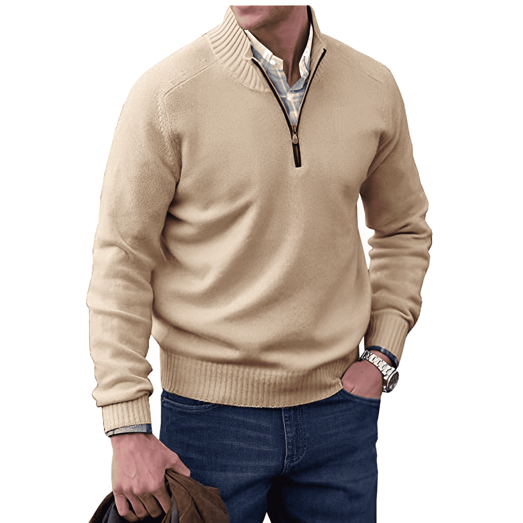 JERSEY | Stijlvolle en comfortabele wintertrui met rits