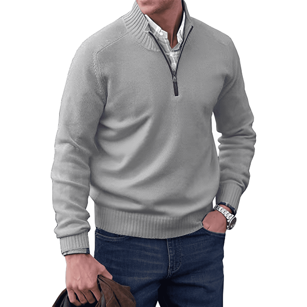 JERSEY | Stijlvolle en comfortabele wintertrui met rits