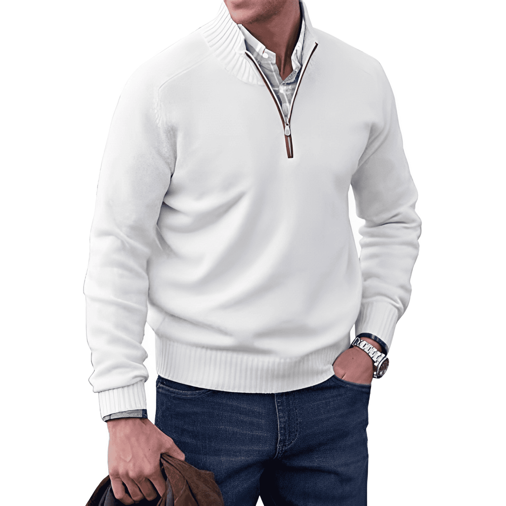 JERSEY | Stijlvolle en comfortabele wintertrui met rits