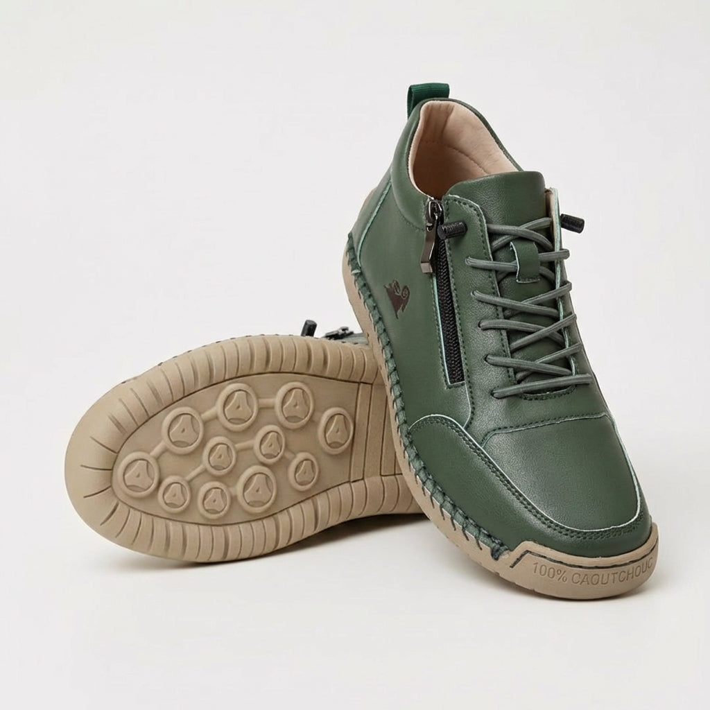 Van Veen Orthopedische Sneaker met Rits — Breed & Comfortabel