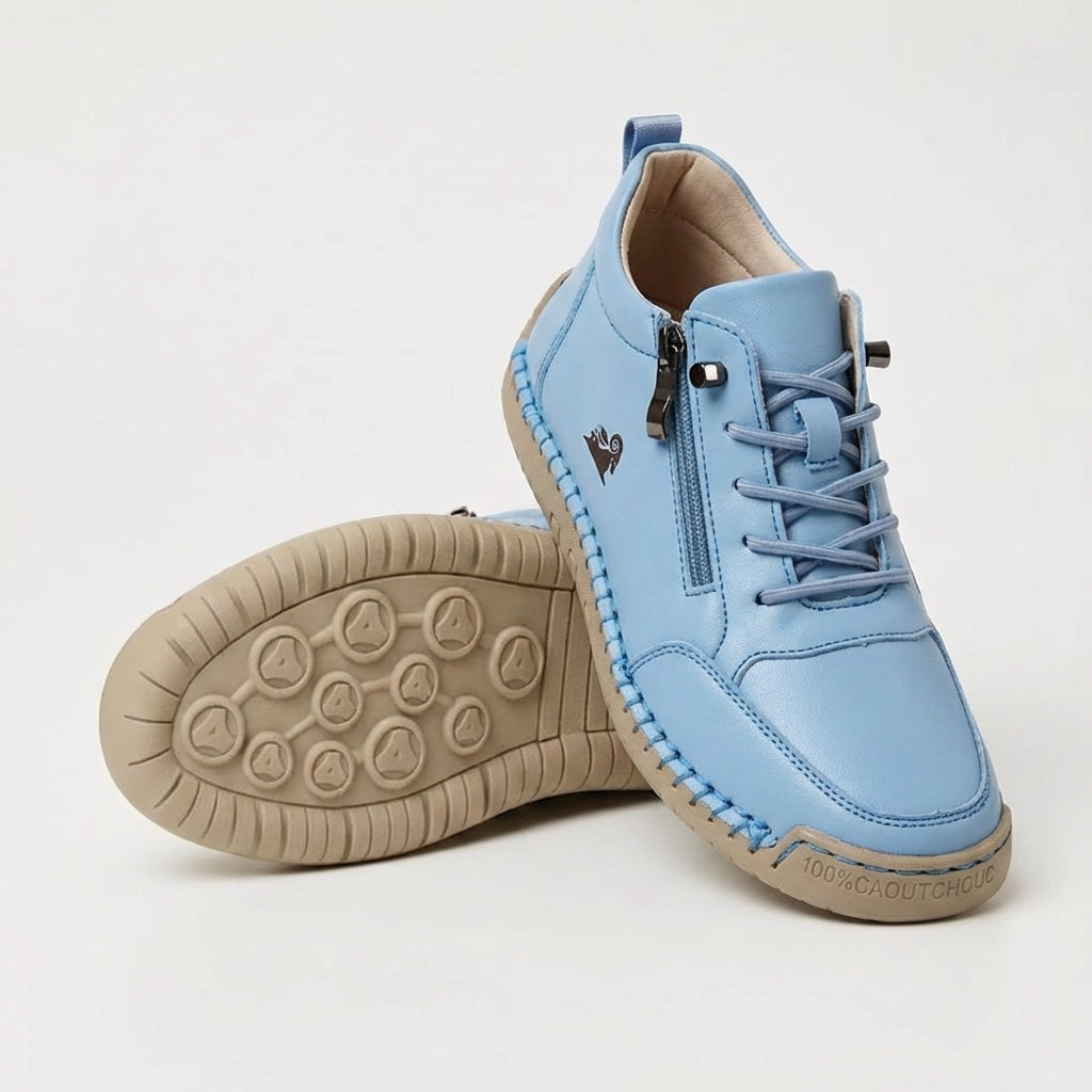 Van Veen Orthopedische Sneaker met Rits — Breed & Comfortabel