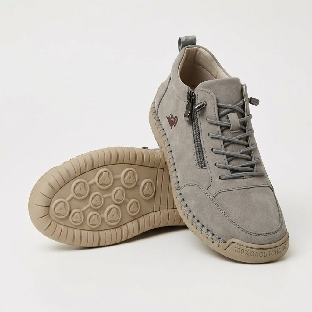 Van Veen Orthopedische Sneaker met Rits — Breed & Comfortabel