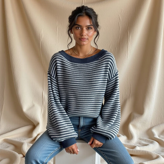 Lovas| Gebreide Off-Shoulder Top