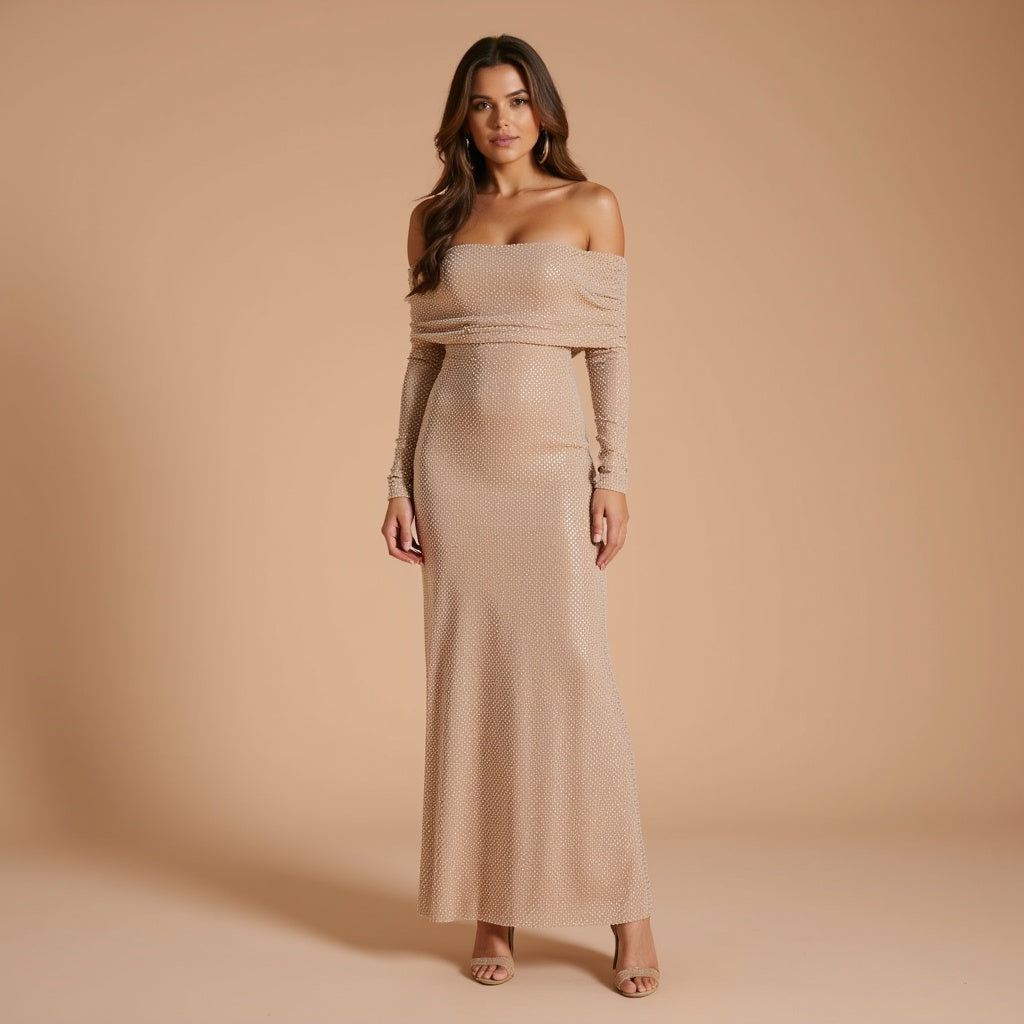 Manon – Off-shoulderjurk