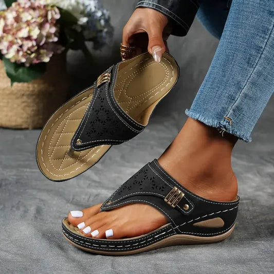 Van Veen – Orthopedische Teenslippers voor Hielspoor, Brede Voeten & Artrose