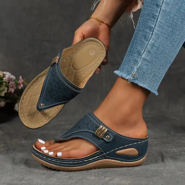 Van Veen – Orthopedische Teenslippers voor Hielspoor, Brede Voeten & Artrose