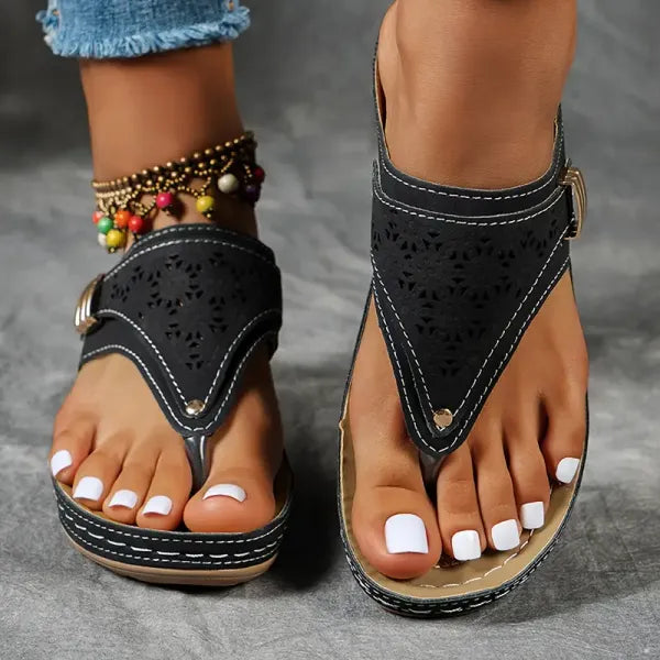 Van Veen – Orthopedische Teenslippers voor Hielspoor, Brede Voeten & Artrose