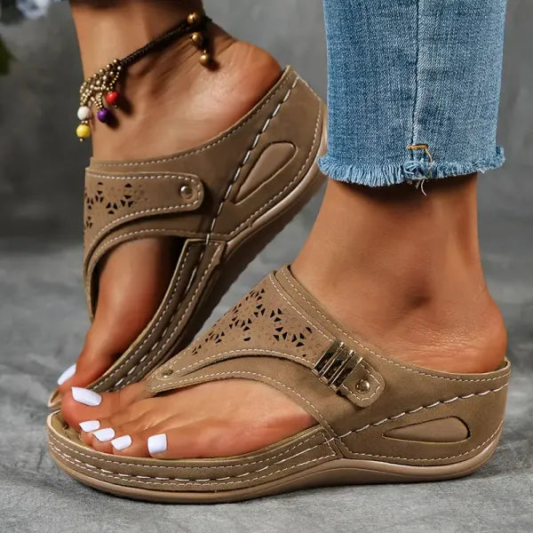 Van Veen – Orthopedische Teenslippers voor Hielspoor, Brede Voeten & Artrose