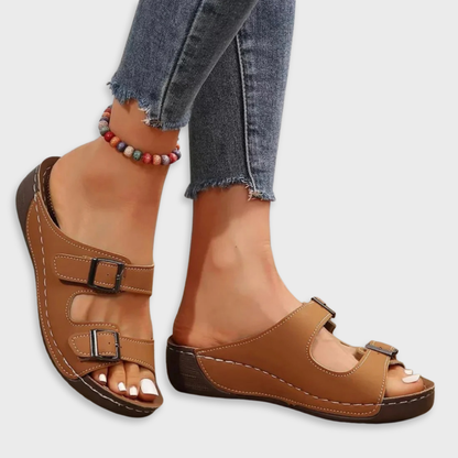 Van Veen orthopedische sandalen voor hielspoor, brede voeten & artrose"