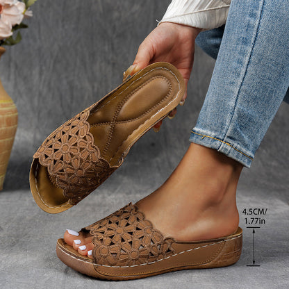 Ademende orthopedische sandalen met open teen ( Tijdelijk 1+1 Gratis )